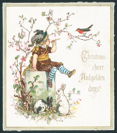 Julehygge og gyldne dage - julehilsenskort af English School