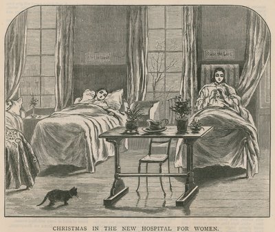 Jul i det nye Kvindehospital af English School