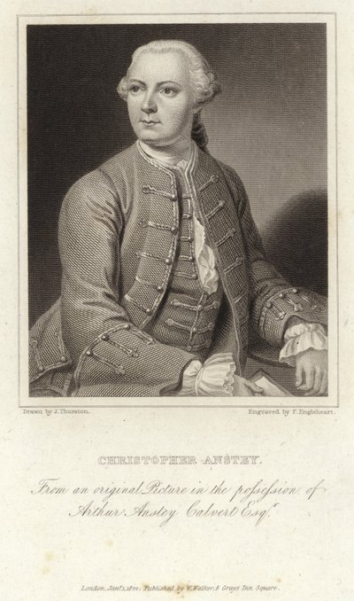 Christopher Anstey - Englischer Schriftsteller und Dichter (1724-1805) von English School