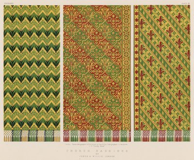 Kirchenbehänge von English School