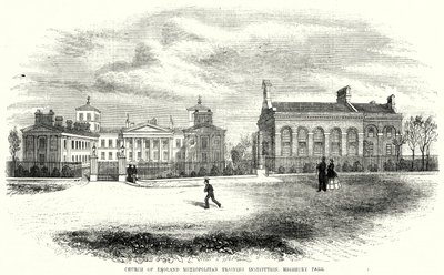 Church of England Metropolitan Training Institution, Highbury Park (gravering) af English School