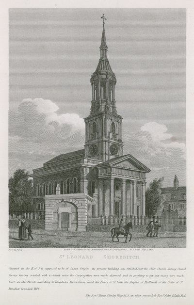 St Leonard-kirken, Shoreditch af English School