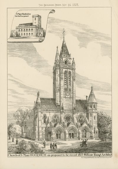 Church of St Mary i Woolwich af English School