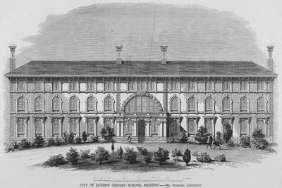 City of London Orphan School, Brixton (gravering) af English School