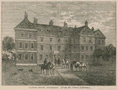 Clarges House, Piccadilly, London af English School