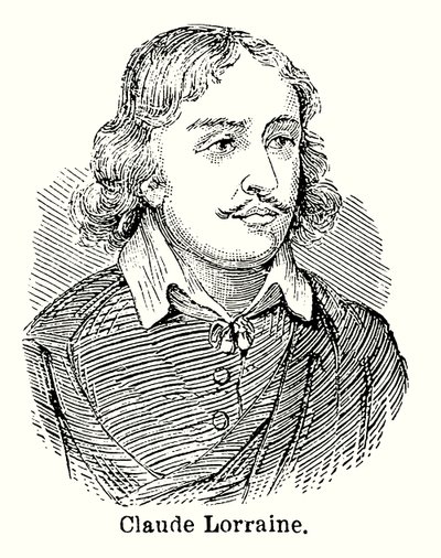 Claude Lorraine (litografi) af English School