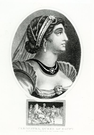 Kleopatra, dronning af Egypten af English School