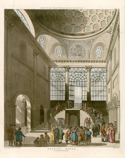 Clerkenwell Sessions House af English School