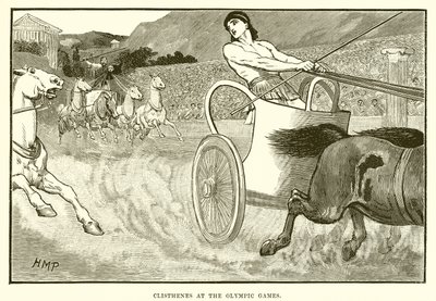 Clisthenes ved de olympiske lege af English School