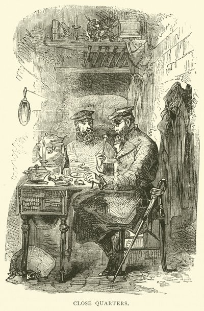 Close Quarters, november 1870 af English School