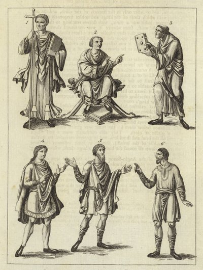 Angelsaksernes tøj af English School