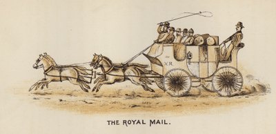 Trænere og coaching: The Royal Mail (litho) af English School