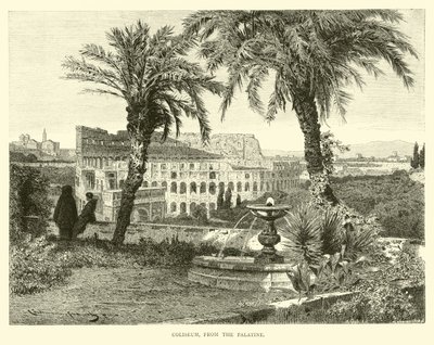 Colosseum, fra Palatinen af English School