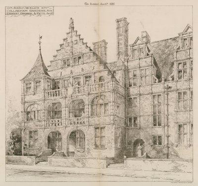 Collingham Gardens, Kensington, London af English School