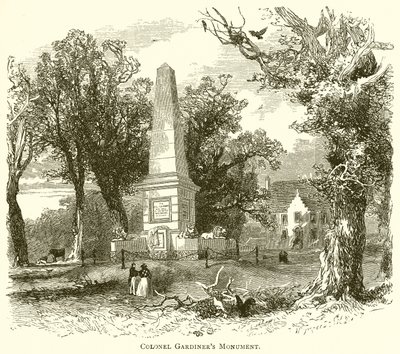 Oberst Gardiners monument af English School
