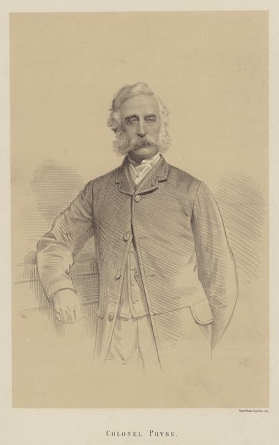 Oberst Priser (litho) af English School
