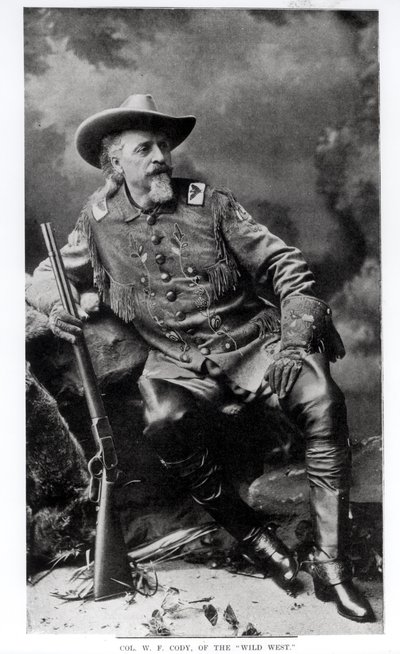 Oberst William Frederick Cody, også kendt som Buffalo Bill, 1903 af English School