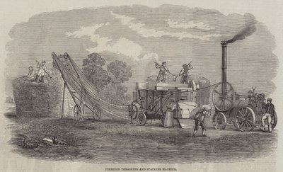Kombineret tæske- og stablemaskine (gravering) af English School