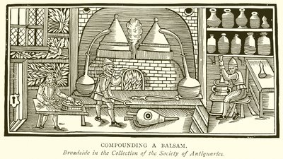 Sammensætning af en balsam af English School