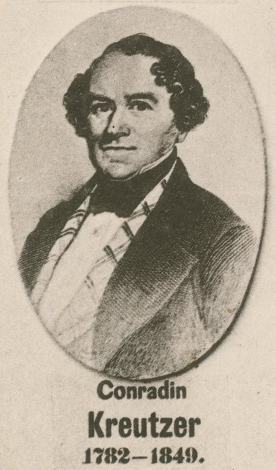 Conradin Kreutzer (dybtryk) af English School