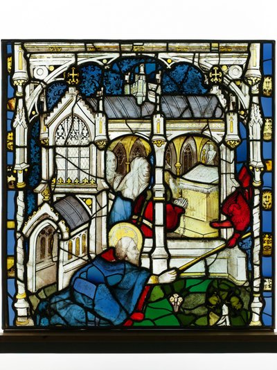 Bevaret panel fra Great East Window i York Minster: 