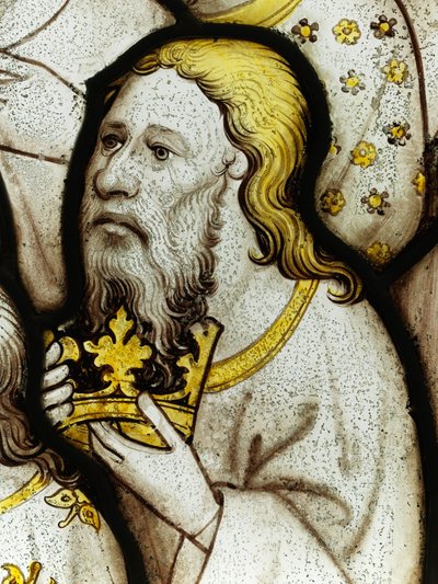 Bevaret afsnit fra Great East Window i York Minster: 
