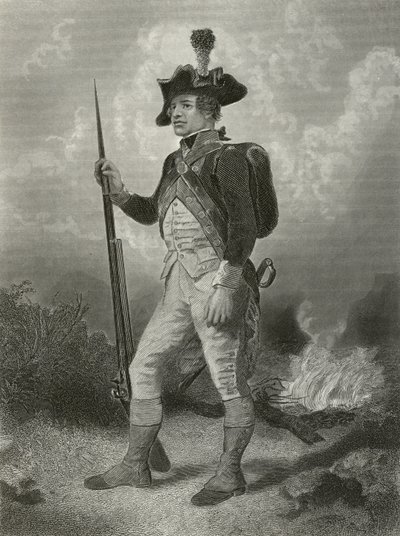 Kontinental soldat, nord af English School