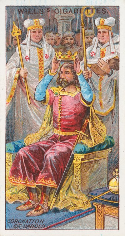 Kroning af Harald II af English School