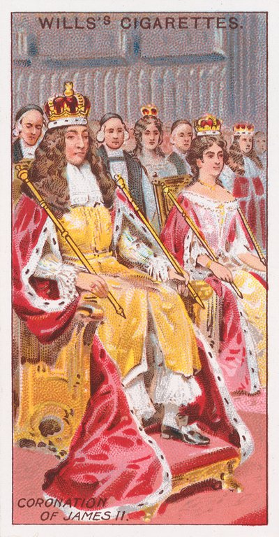 Kroningen af Jakob II af English School