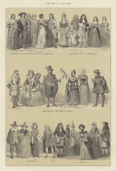 Kostume i England af English School