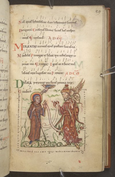 Bomuld MS Caligula A XIV af English School