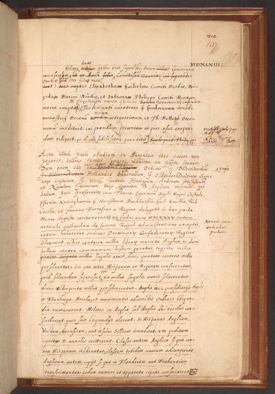 Bomuld MS Faustina F III, f. 107r af English School