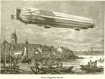 Greve Zeppelins luftskib af English School