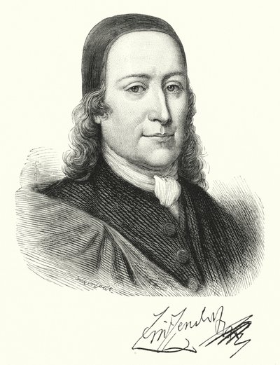 Grev Zinzendorf (gravering) af English School