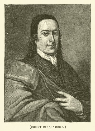 Grev Zinzendorf (kobberstik) af English School