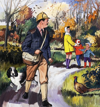 Gåtur på landet af English School