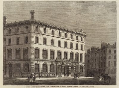 Covent Garden Improvements - Nye auktionslokaler af hr. Debenham, Storr og sønner af English School