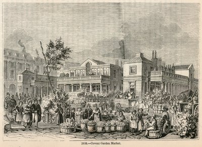 Covent Garden Market, London af English School