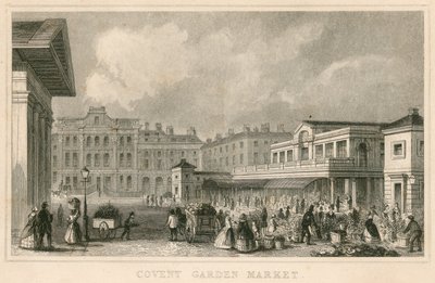 Covent Garden Market, London af English School