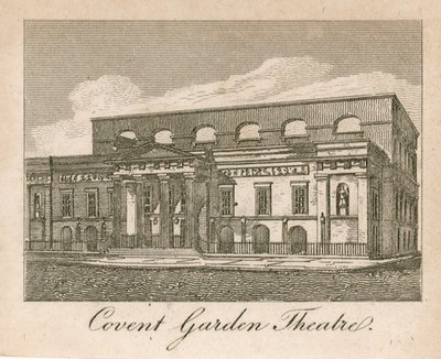 Covent Garden Theatre, London af English School