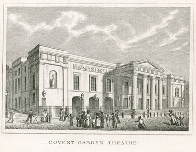 Covent Garden Theatre, London af English School