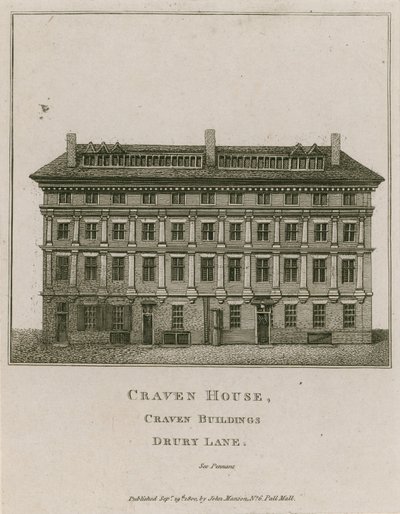 Craven House, Craven Buildings, Drury Lane, London af English School