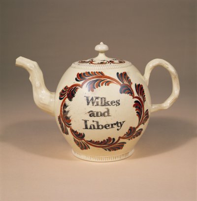 Creamware tekande, Cockpit Hill, Derby, ca. 1763 (keramik) af English School