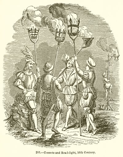 Cressets og Road-Light, 1500-tallet af English School