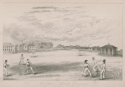 Cricket hos Lords af English School