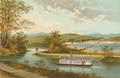 Crinan-kanalen ved Lochgilphead af English School