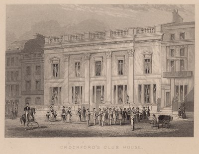 Crockfords Club House, London af English School