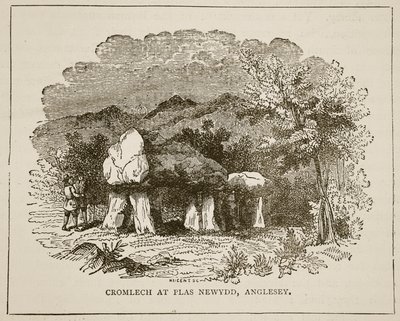 Cromlech ved Plas Newydd, Anglesey af English School