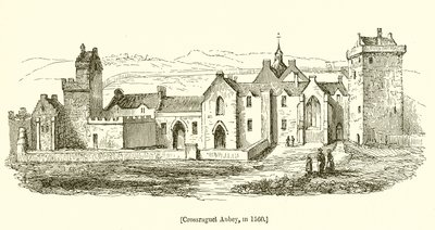 Crossraguel Abbey, i 1560 af English School