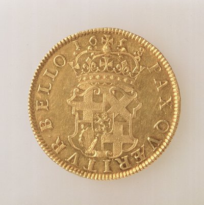 Oliver Cromwells krone (1599-1658), London Mint, 1658 (bagside) (sølv) (for forside se 168061) af English School